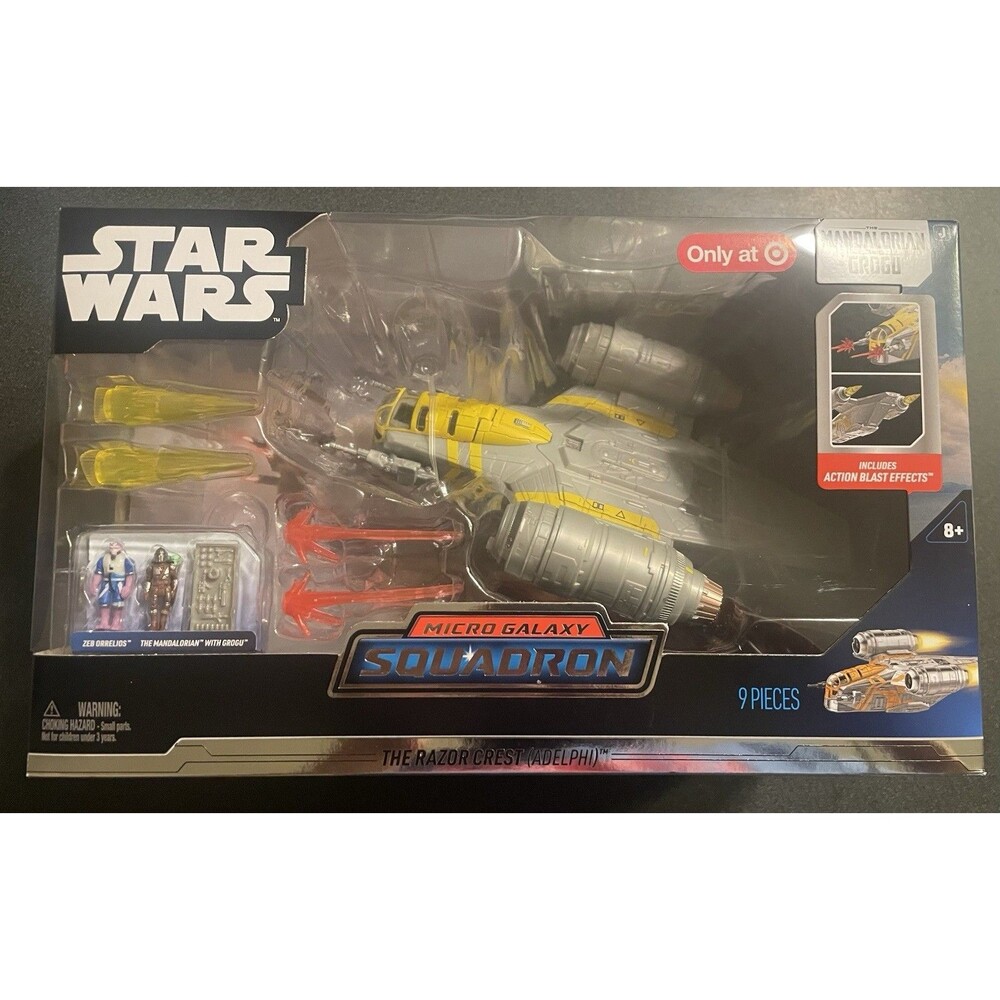 Star Wars Micro Galaxy Squadron The Razor Crest Adelphi | Target Exclusive | New